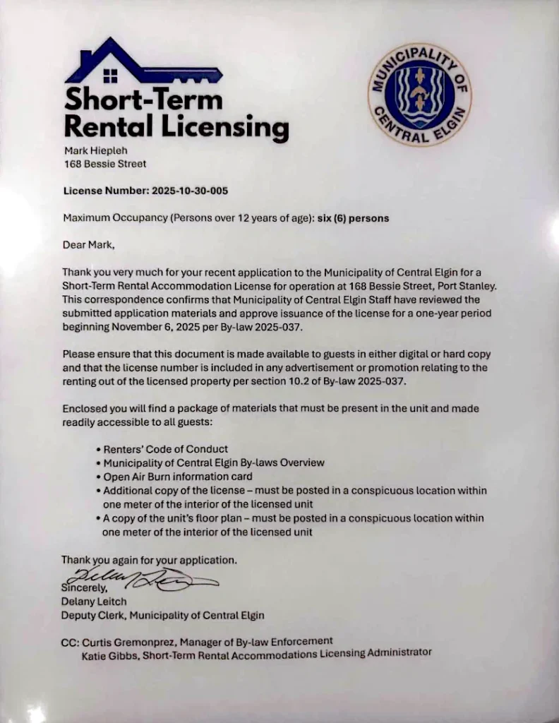 Short Term Rental Licensing